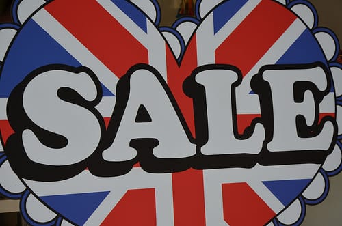 London Shopping Sales  Boxing Day
