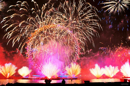 Spectacular Fireworks Display London New Year's Eve