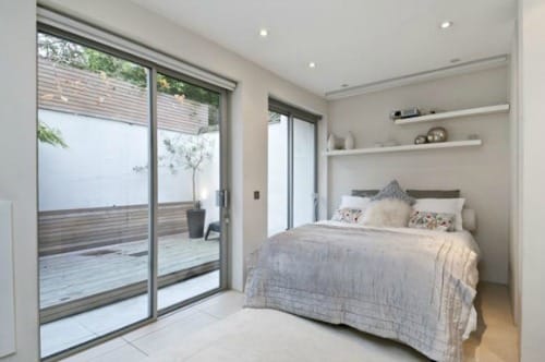 Holland Park Mews Home for Sale Second Bedroom Patio