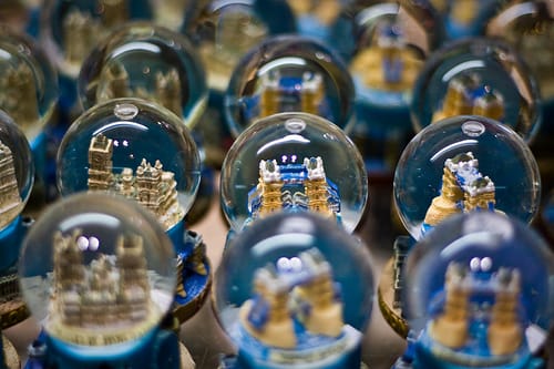 London Souvenir Snow Globes