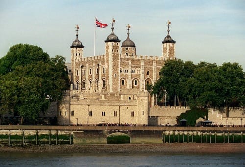 The White Tower, the Romanesque origins of the Tower of London complex in the city’s East. (Courtesy Historic Royal Palaces)