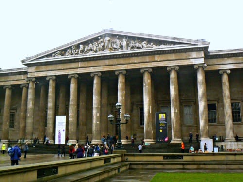Portico of the British Museum
