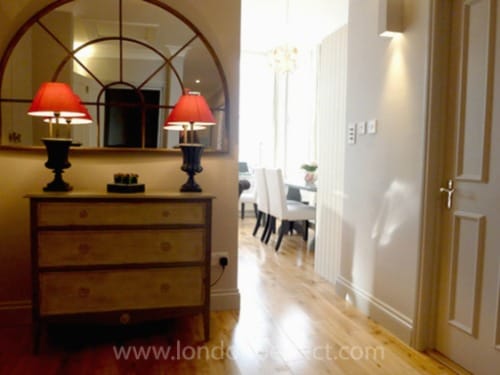 London Perfect Chelsea Vacation Rental Entryway