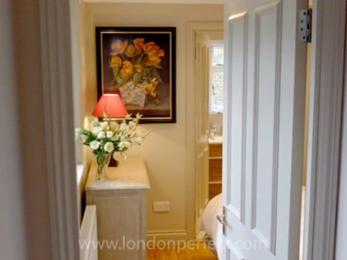 London Perfect Chelsea Vacation Rental Master Bedroom Entrance