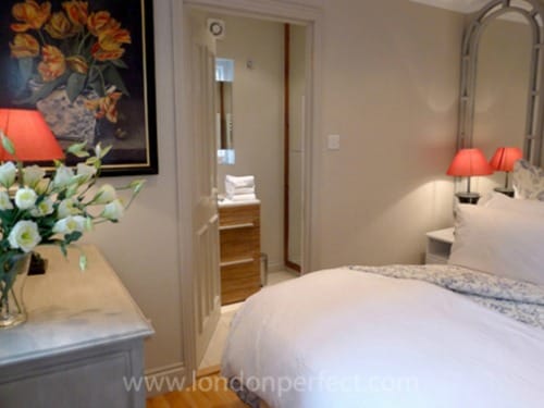 London Perfect Chelsea Vacation Rental Master Bedroom Queen
