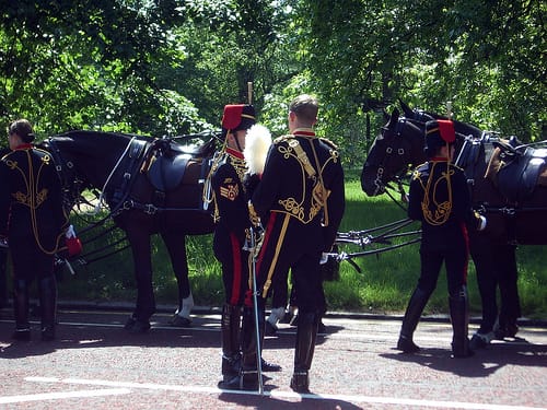 King's Troop RHA in London