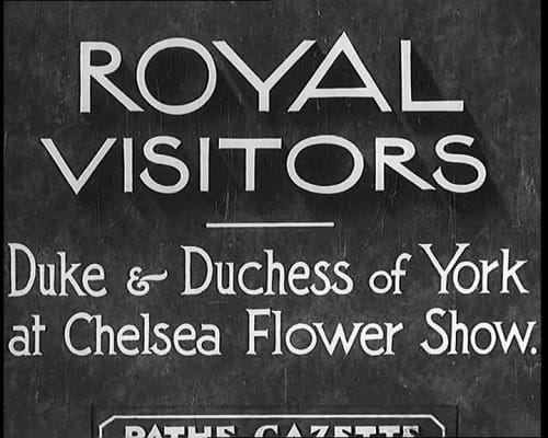 Royal Visits to the Chelsea Flower Show