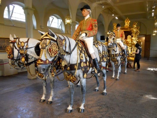 Royal Mews Buckingham Palace London Gold State Coach