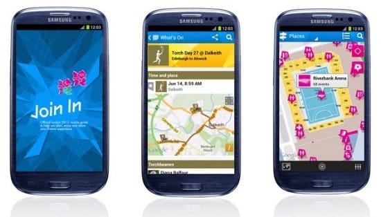 London Olympic Mobile App Join In iPhone Android Blackberry