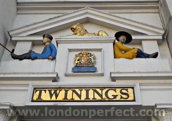 London Twinings Tea Shop 216 Strand 