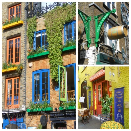 Neal's Yard Shopping and Dining Covent Garden London