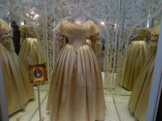 Queen Victoria's wedding dress Kensington Palace London