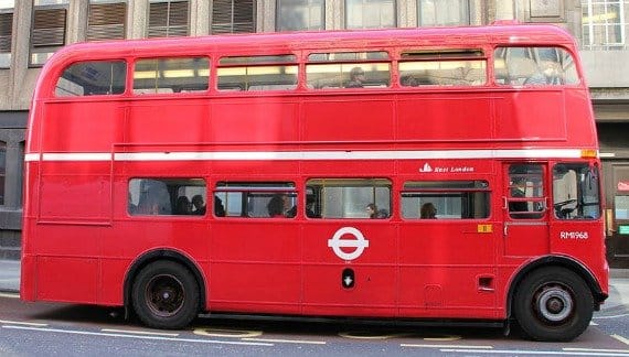 Step on to an iconic red routemaster