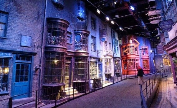 Diagon Alley Harry Potter Studio Tour London