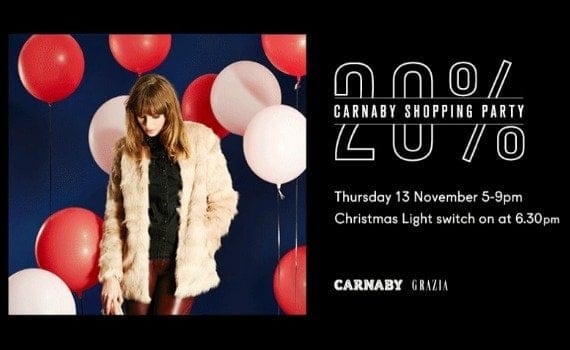 Carnaby Christmas Shopping Party