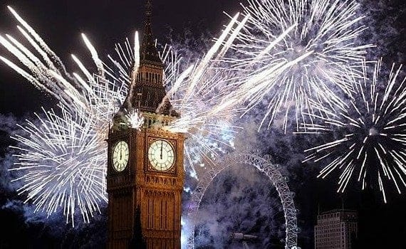 London New Years Eve Fireworks