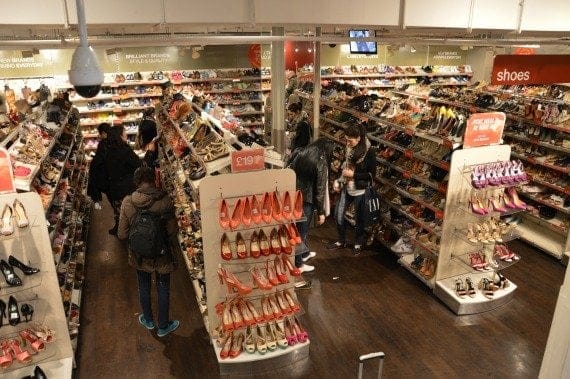 TKMaxx London Shop Shoes BargainLarge shoe selection
