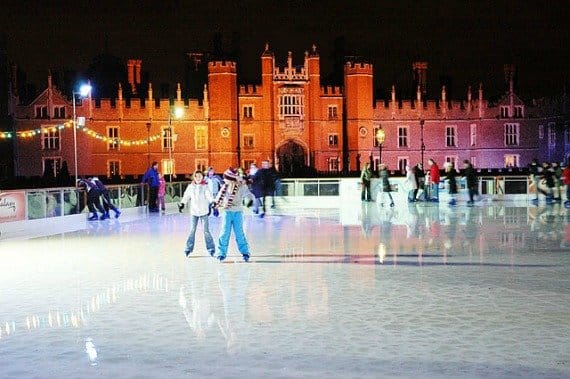 Ice Skating London Hampton Court Palace