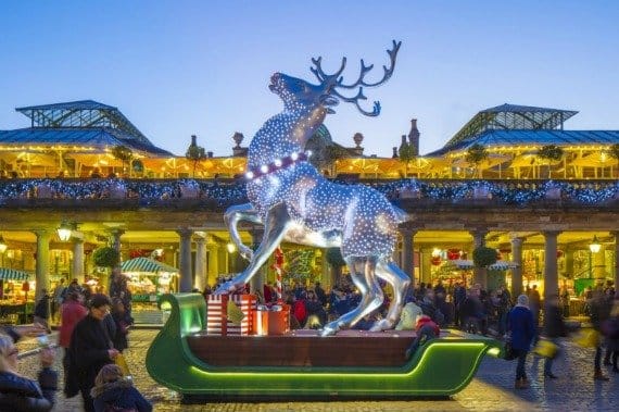 Christmas cheer and fun at Covent Garden for the holidays