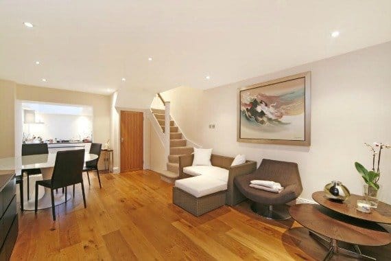 London Property for Sale Pembroke Place Kensington Living Room