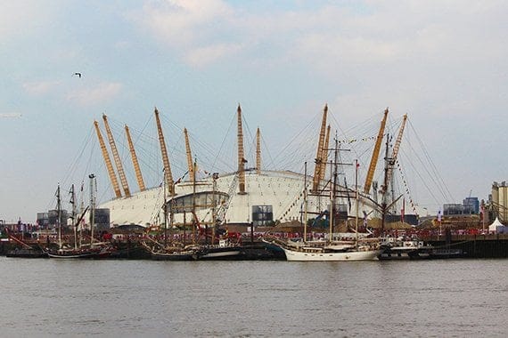 Tall Ships Festival London 2014 O2