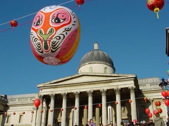 Chinese New Year London Trafalgar Square