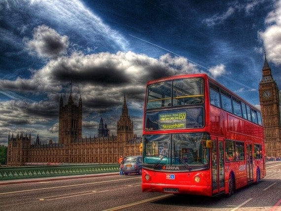 The iconic Routemaster at work