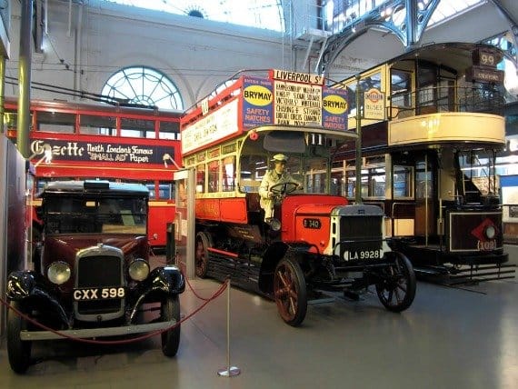 Inside London Transport Museum