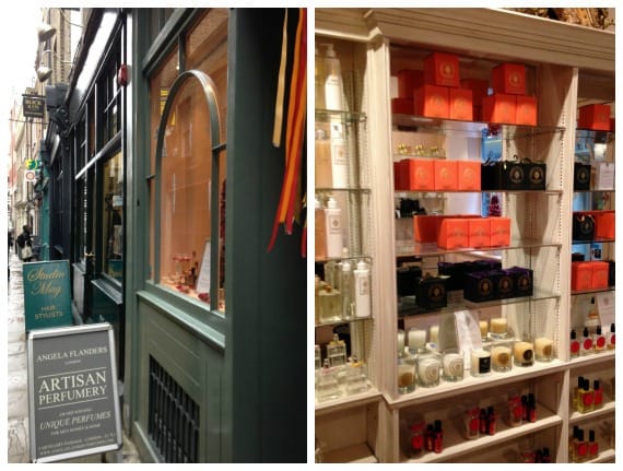 Angela Flanders Perfume Shop in London