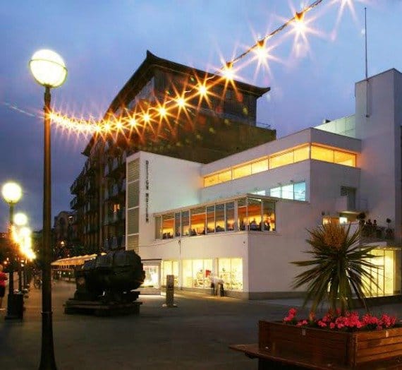 The Design Museum at night