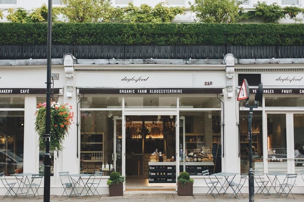 best cafés in Notting Hill by London Perfect