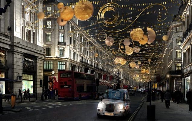 Regent Street's Christmas installation - Timeless Elegance
