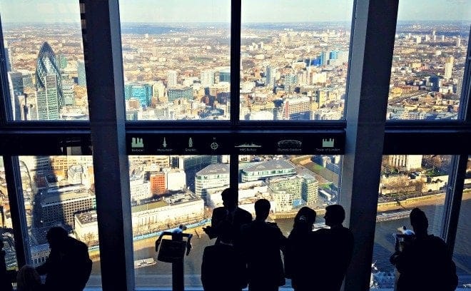 Views of London The Shard Southbank