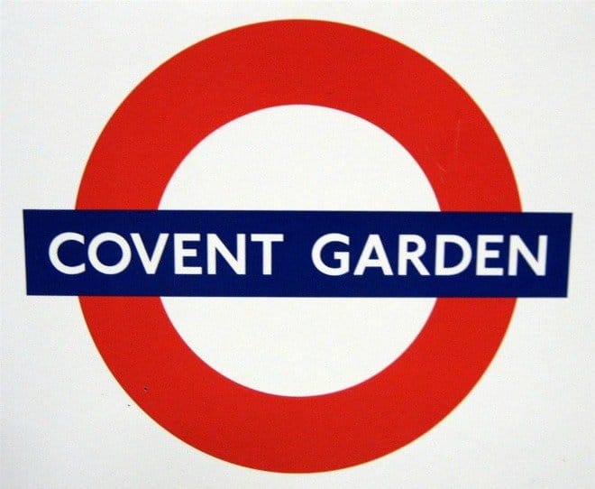 Covent Garden Tube