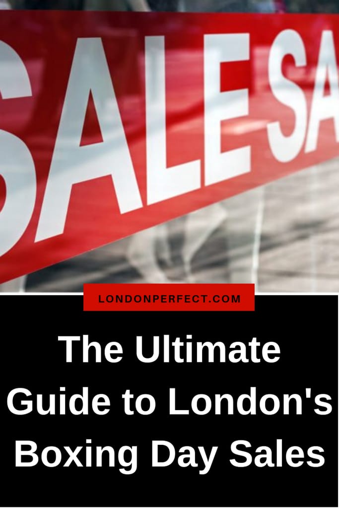 The Ultimate Guide To The Boxing Day Sales by London Perfect