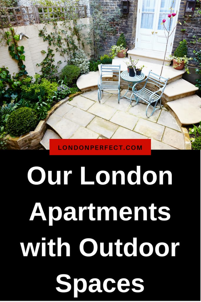 Terraces, Balconies and Backyards: Our London Apartments with Outdoor Spaces by London Perfect