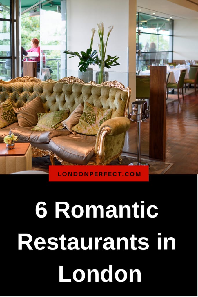 6 Romantic Restaurants in London by London Perfect